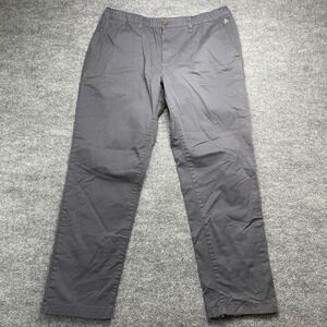 Chubbies Everywear Pants Mens XL Regular Fit Charcoal Gray Chino Elastic Waist